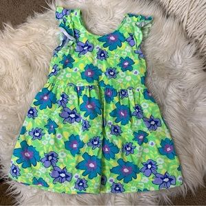 Kidgets Floral Print Kids Dress 18M
